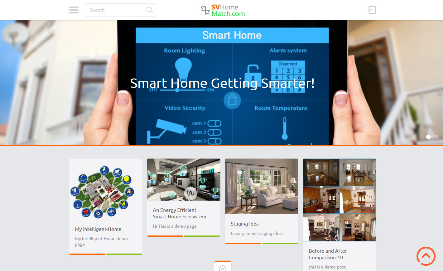 Smart-Home Info Site