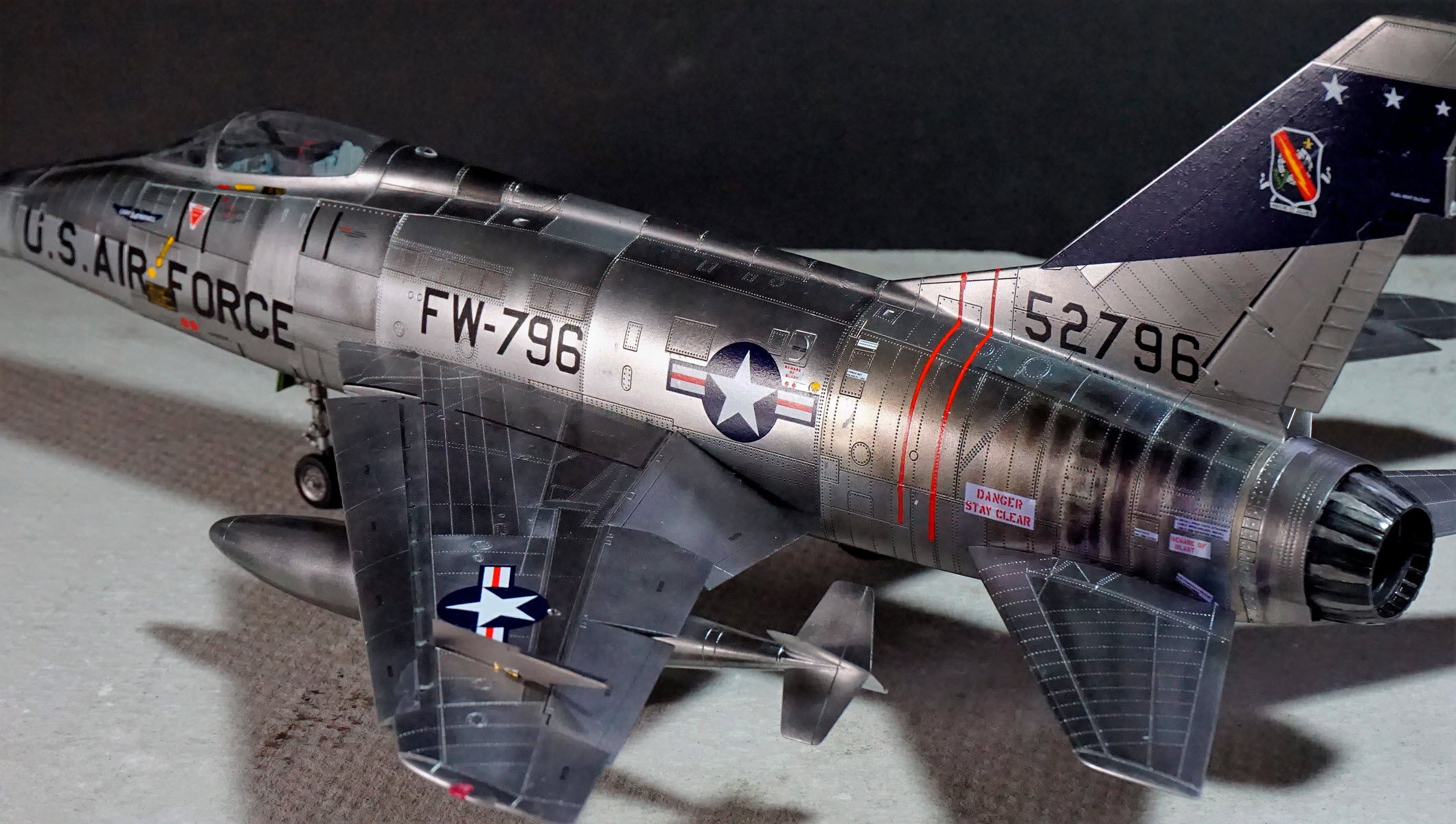 F-100D Super Sabre, 1/32 Trumpeter – DCS Production | Creative Modeler Sky